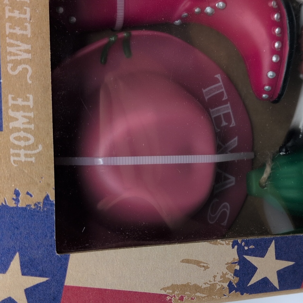 Home Sweet Texas 4pc Ornament Collection - Picture 2 of 6